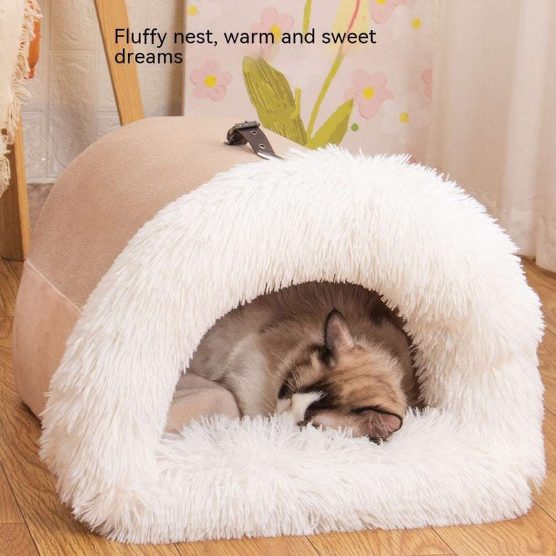Cozy Portable Pet Nest – Moisture-Proof Warm Bed for All Seasons DOG n KITTY