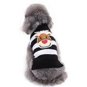 Christmas Moose Pattern Sweater for Dogs & Cats – Festive Winter Knitwear UK PET HOUSE
