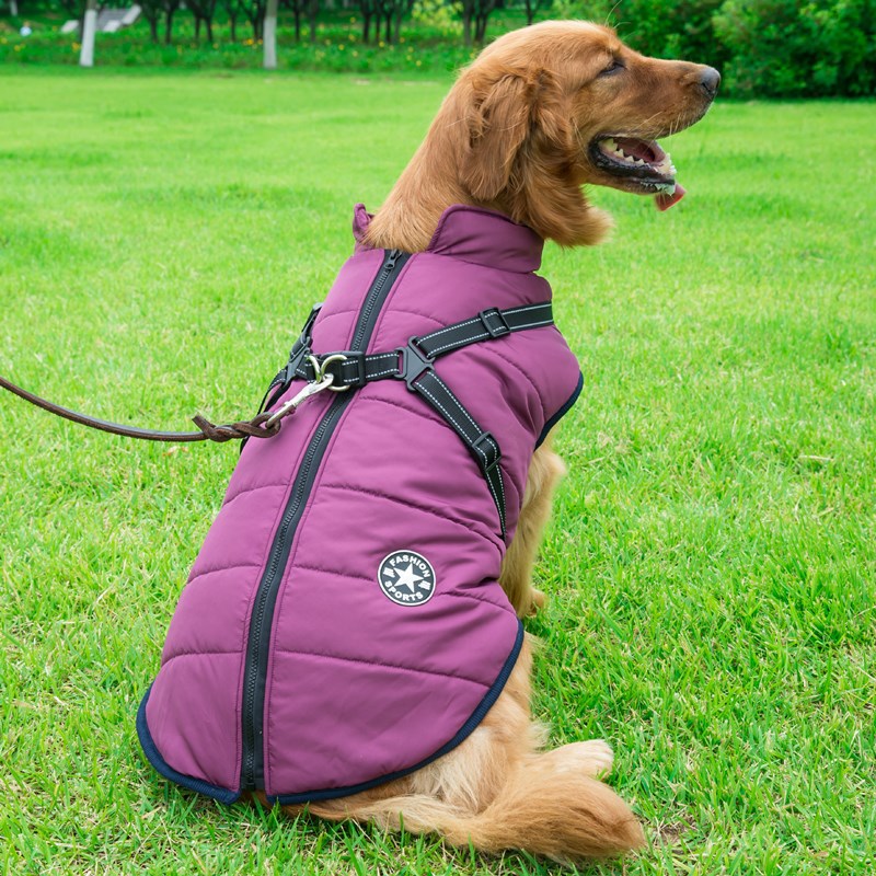 Pet Dog & Cat Winter Hooded Coat Jacket UK PET HOUSE