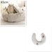 Pet Cat Dog 2 In 1 Winter Bed Round Plush Warm Bed House Soft Long Plush UK PET HOUSE