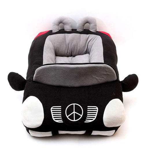 Car-Shaped Dog and Cat Bed – Fun Plush Washable Pet Sofa, Available in Multiple Colors UK PET HOUSE