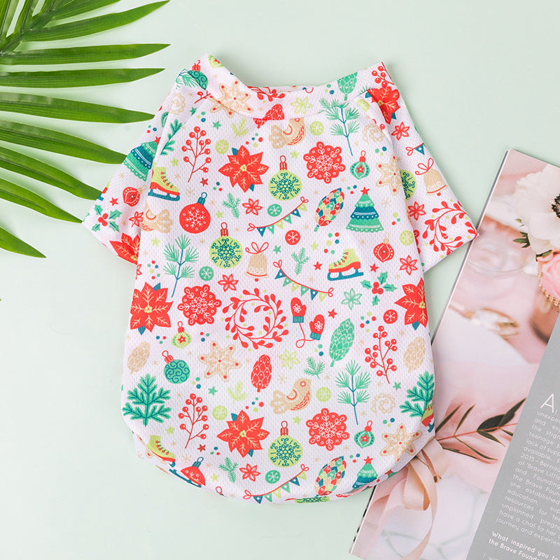 Pet Dog Cat New Christmas Thin Sweaters (Multi Designs) UK PET HOUSE