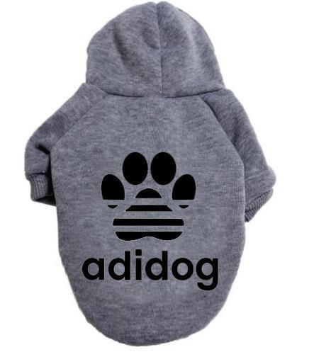 Pet Dog Oversized Hooded Sweater for SMALL Breeds (adidog)