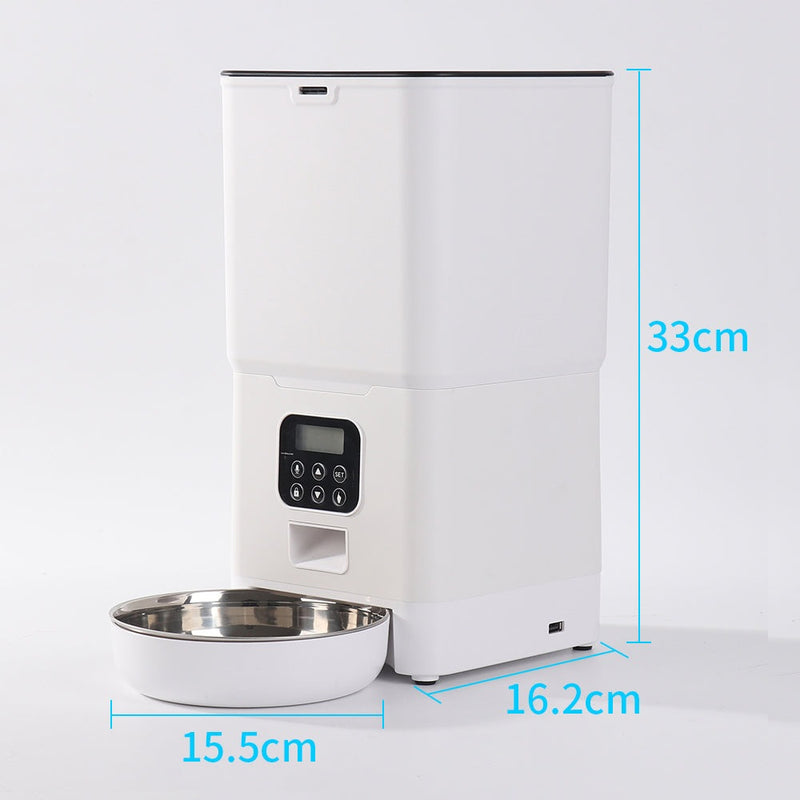 6L Intelligent Automatic Pet Feeder UK PET HOUSE