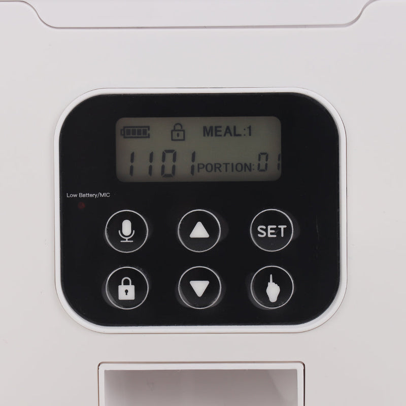 6L Intelligent Automatic Pet Feeder UK PET HOUSE