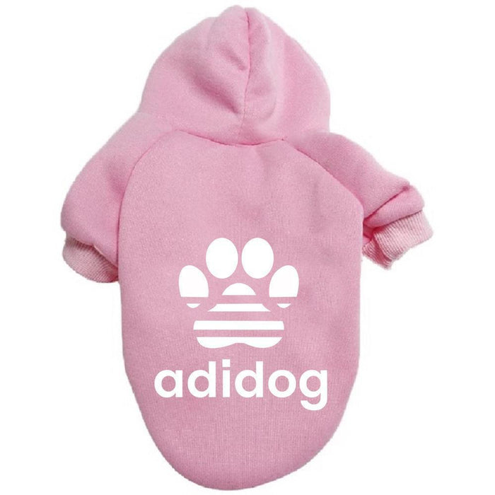 Pet Dog Oversized Hooded Sweater for SMALL Breeds (adidog)