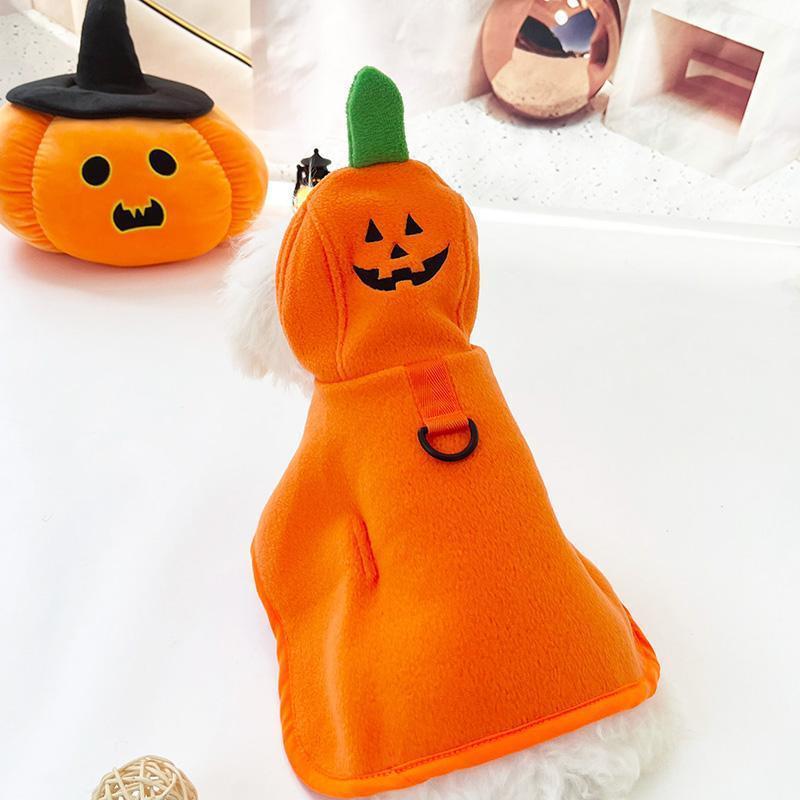 Halloween Pet Cloak for Cats & Dogs – Ghost, Bat, and Pumpkin Costume UK PET HOUSE