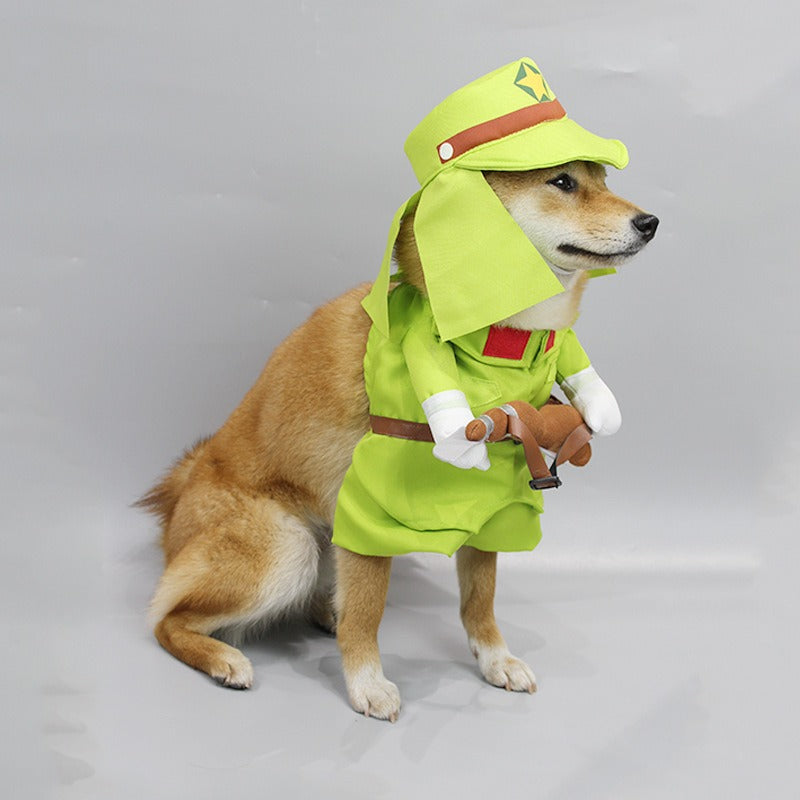 Pet Dog Cat Halloween Funny Shiba Inu Xiao Baga Transformation Costume eprolo