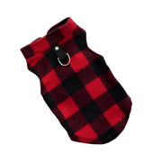 Pet Dog Cat Polar Fleece Plaid Vest Teddy Bichon Clothes Unbranded