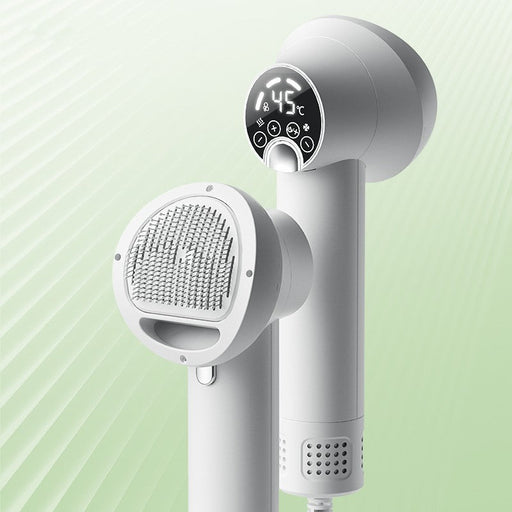 Pet Grooming Hair Dryer – Safe, Quiet Blow & Comb for Pets DOG n KITTY