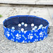 80cm Swimming Foldable Pet Pool - Blue UK PET HOUSE