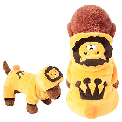 Pet Cat Dog Halloween Cartoon Animal Costume Comfortable Fleece Hoodies Apparel eprolo