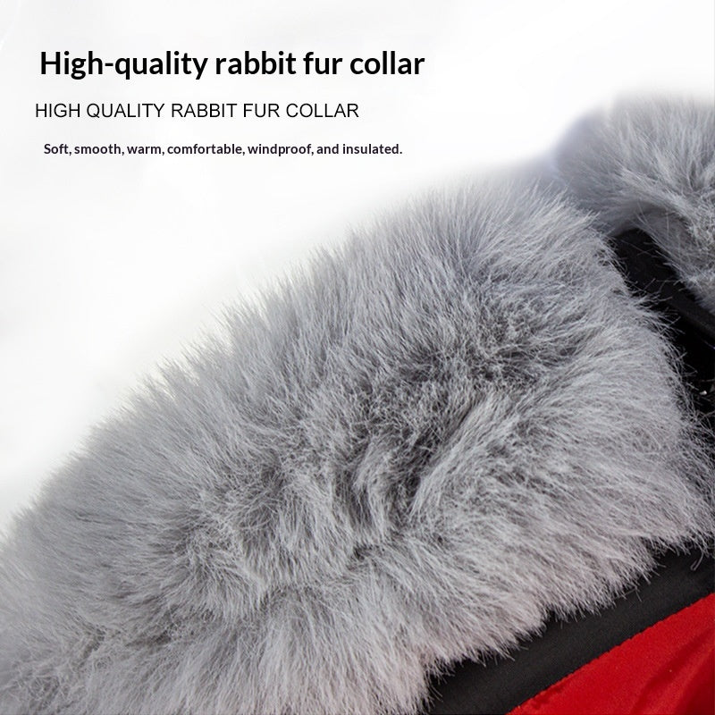 Thickened Windproof Pet Dog Coat – Warm Two-Leg Winter Jacket for Large Dogs UK PET HOUSE