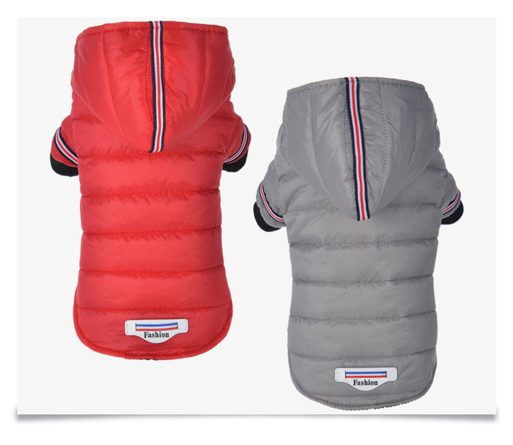 Pet Dog Cat Winter Jacket Autumn with Hoodie Unbranded