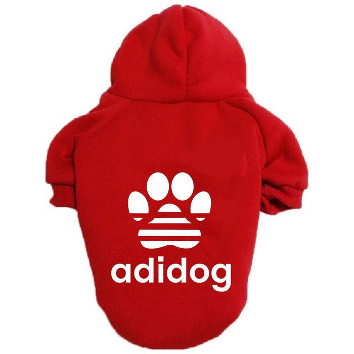 Pet Dog Oversized Hooded Sweater for SMALL Breeds (adidog)