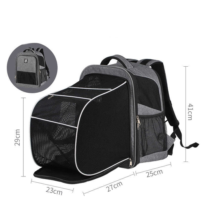 Pet Dog Cat Go Out Backpack Bag Portable Space Capsule