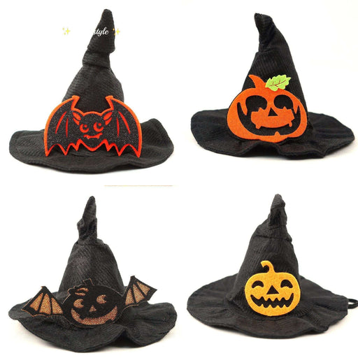 Pet Dog Cat Halloween Multiple Pumpkin Hat Designs Unbranded