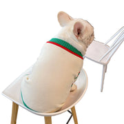 Striped Knitted Winter Pet Sweater – Warm Dog & Cat Cardigan for Bichon, Schnauzer & Small Breed UK PET HOUSE