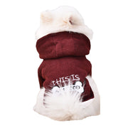 Pet Cat Dog Hoodies (THIS IS MY FOOD) Unbranded