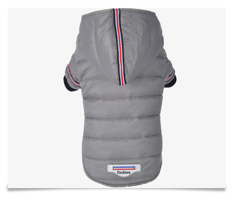 Pet Dog Cat Winter Jacket Autumn with Hoodie Unbranded