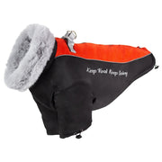 Thickened Windproof Pet Dog Coat – Warm Two-Leg Winter Jacket for Large Dogs UK PET HOUSE