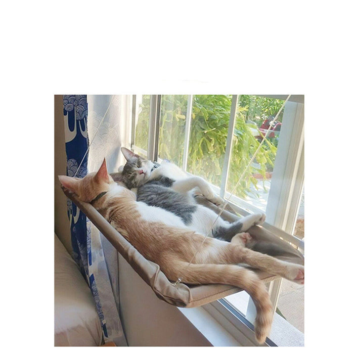 Cat Window Hammock Bed – Hanging Pet Window Seat with Strong Suction Cups, for Cats & Kitten UK PET HOUSE