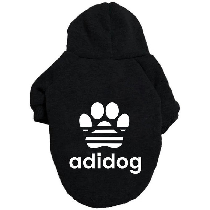 Pet Dog Oversized Hooded Sweater for SMALL Breeds (adidog)