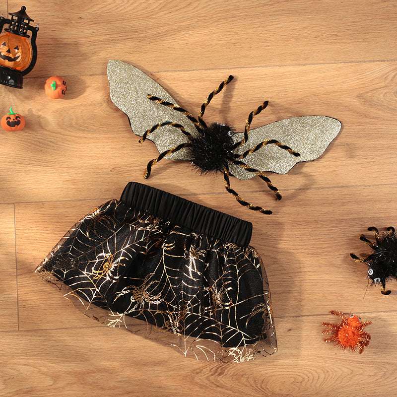 Halloween Spider Web Pet Costume – Dress Up Outfit for Cats & Small Dogs UK PET HOUSE