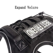 Medium To Large Dog Chest Strap Velcro Dog Tactical Vest Pet Chest and Back Traction Rope eprolo