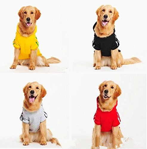 Pet Dog Oversized Hooded Sweater for LARGE Breeds (adidog)