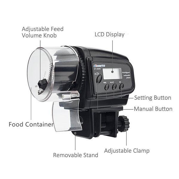 AF-2009d Automatic Aquarium Feeder UK PET HOUSE