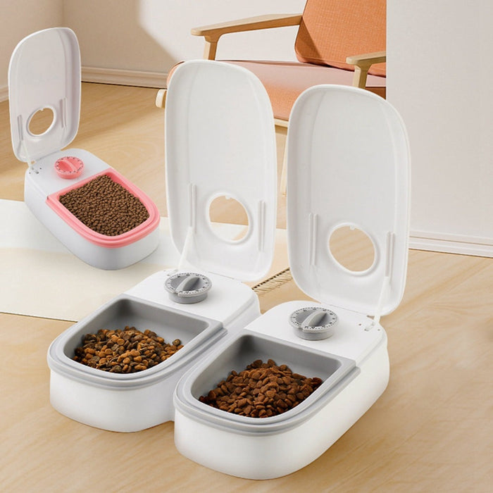 Automatic Stainless Steel Pet Feeder UK PET HOUSE