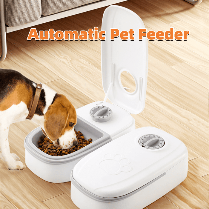 Automatic Stainless Steel Pet Feeder UK PET HOUSE