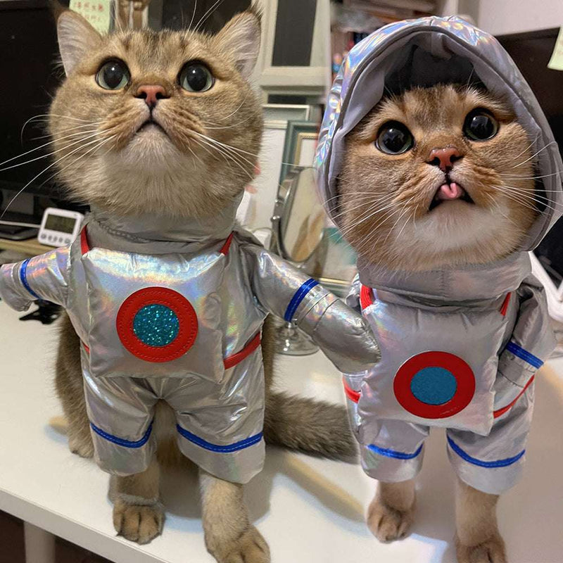 Pet Cat Halloween Cat Astronaut Costume eprolo