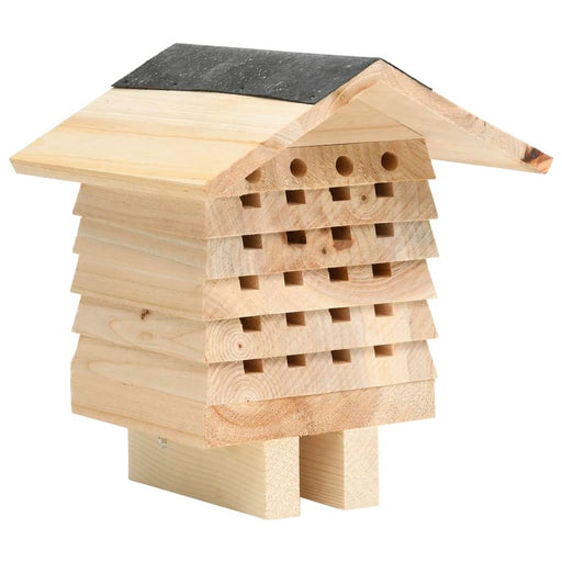 Bee Hotel Solid Firwood 22x20x20 cm UK PET HOUSE