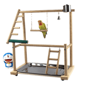 Bird Stand Toy Swing Climbing Ladder UK PET HOUSE