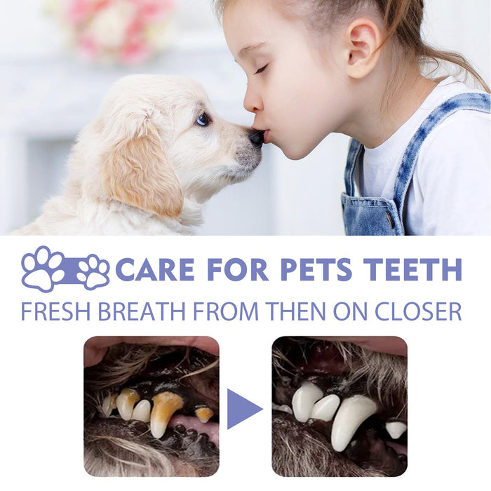 Pet Cat Dog Teeth cleaning spray Pet Oral Cleaning Breath Fresh Deodorant