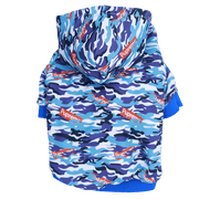Camouflage Pet Hoodie With Print Pet Outfit UK PET HOUSE