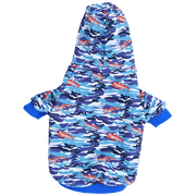Camouflage Pet Hoodie With Print Pet Outfit UK PET HOUSE