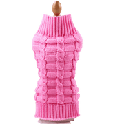 Cashmere Twisted Rope Pet Sweater UK PET HOUSE