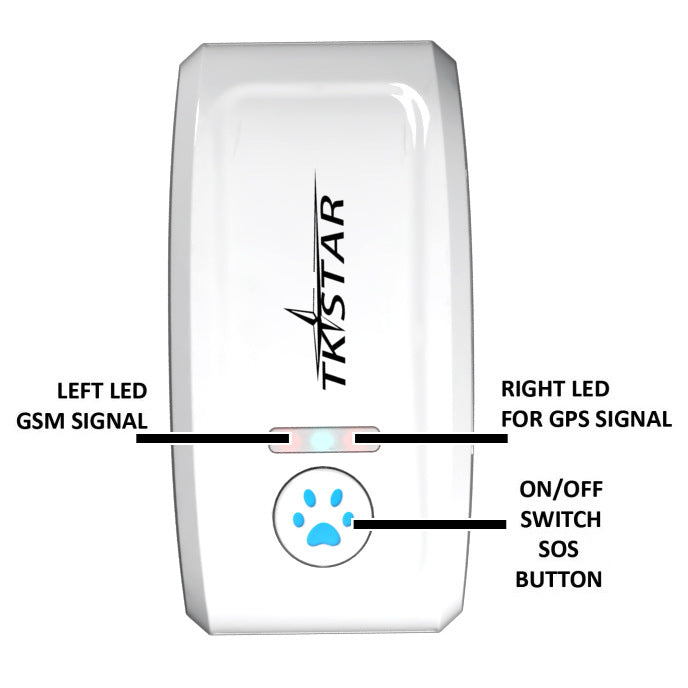 Cat GPS Tracker Locator Device - TKSTAR UK PET HOUSE