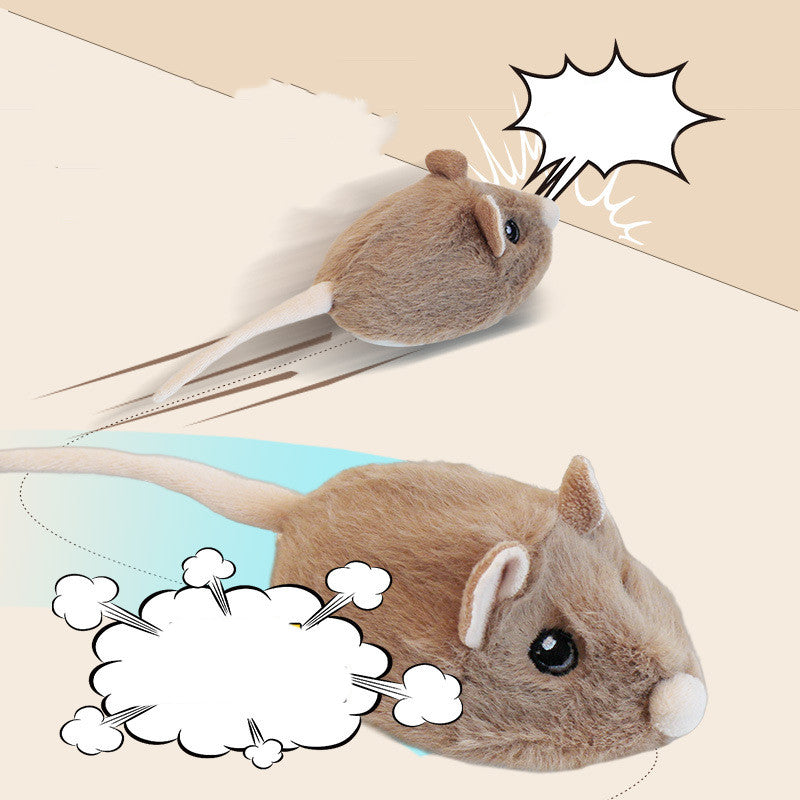 Cat Toy Electric Mouse Simulation UK PET HOUSE