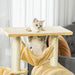 Cat Tree for Indoor Cats Scratching Post w/ Hammock House Bed Basket Pawhut UK PET HOUSE