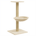 Cat Tree with Sisal Scratching Post 74 cm UK PET HOUSE