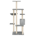 Cat Tree with Sisal Scratching Posts 142 cm UK PET HOUSE