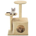 Cat Tree with Sisal Scratching Posts 60 cm UK PET HOUSE