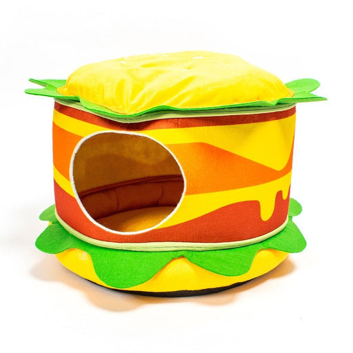 Cheeseburger & French Fries Pet Bed UK PET HOUSE