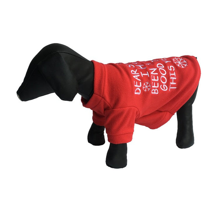 Christmas Dog Sweater (I've Been a Good Dog) UK PET HOUSE