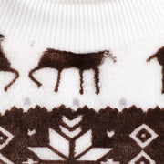 Christmas Pet Dog Sweater Plush Thick T-Shirt UK PET HOUSE