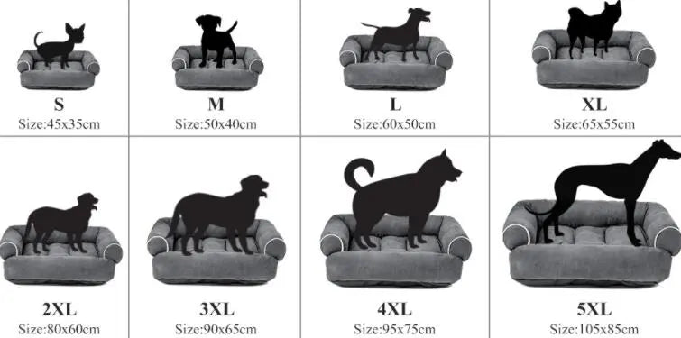 Cozy Pet Sofa Bed for Cats & Dogs – Warm, Soft, Multi-Color Pet House & Cushion UK PET HOUSE